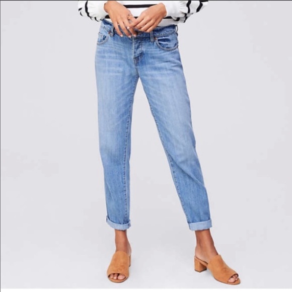 loft high rise jeans